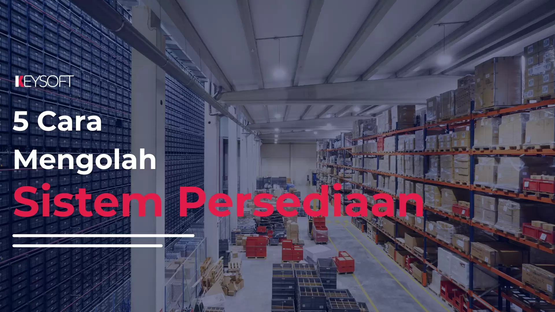 Sistem persediaan : 5 Cara mengelolahnya