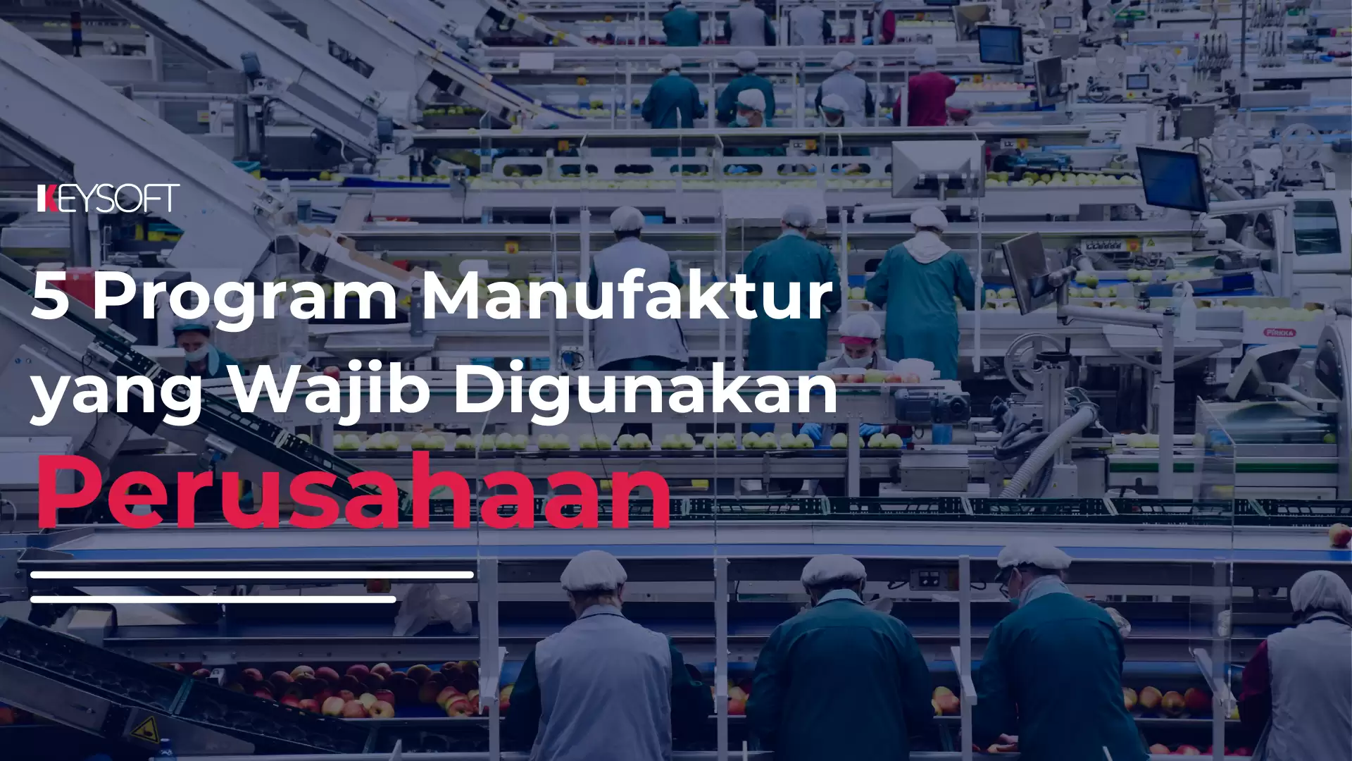 5 Program Manufaktur yang Wajib Digunakan Perusahaan