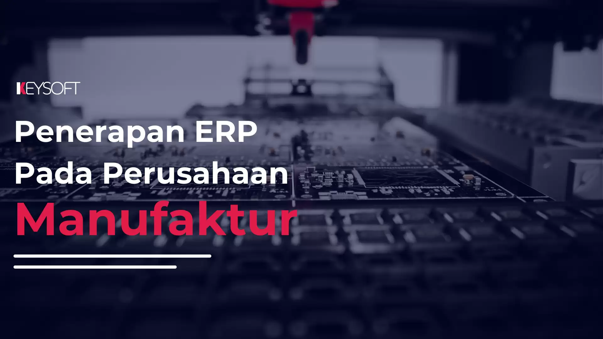 Penerapan ERP pada Perusahaan Manufaktur