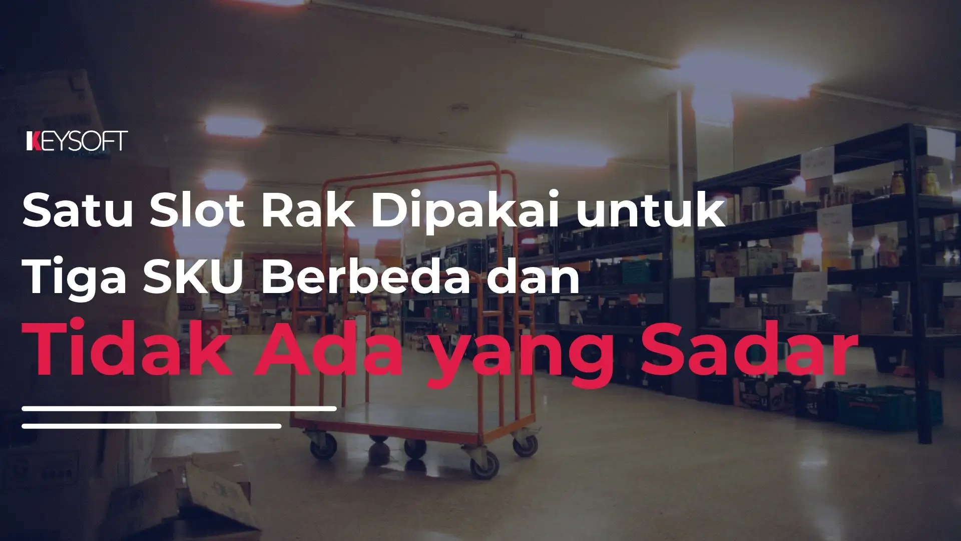 Satu Slot Rak Dipakai untuk Tiga SKU Berbeda dan Tidak Ada yang Sadar